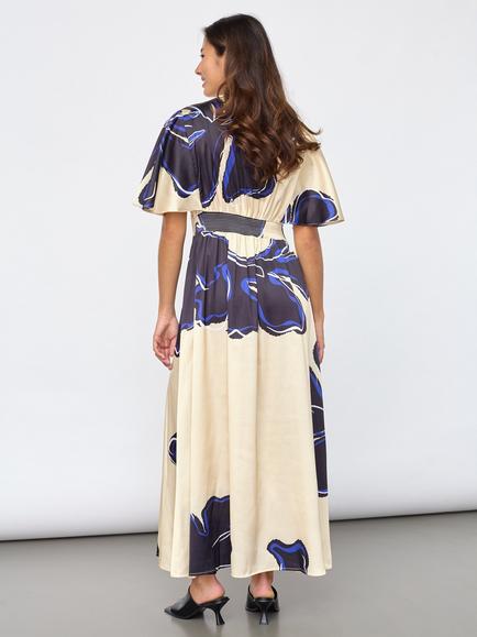 Sisters Point Gisela Floral A-Line Dress, Cream - view 2, Cream