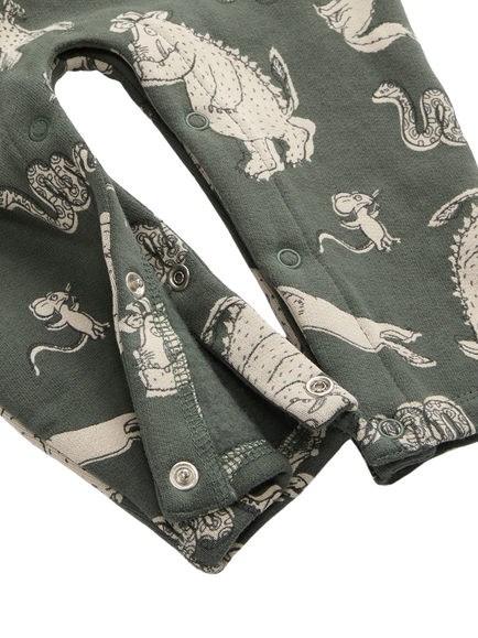 Mango Kids' Gruffalo Balloon Leg Dungarees, Multi - view 2, Multi