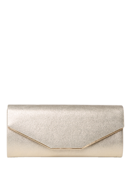 Paradox London Dove Clutch Bag, Champagne, Champagne