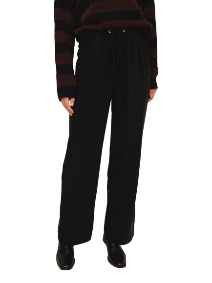 Bella Dahl Drawstring Jeans Containing TENCEL™ Lyocell - view 2, Vintage Black