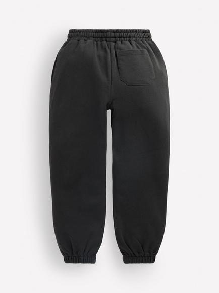 Mini Boden Kids' Skeleton Print Joggers, Shadow Grey Skeleton - view 2, Shadow Grey Skeleton