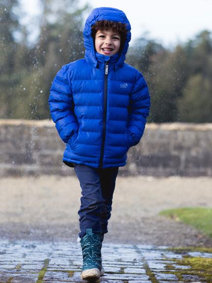 Muddy Puddles Kids' Puffer Jacket - view 2, Blue
