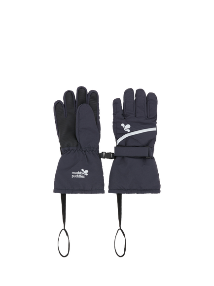 Muddy Puddles Kids' Arctic Ski Gloves, Navy Blue, Navy Blue