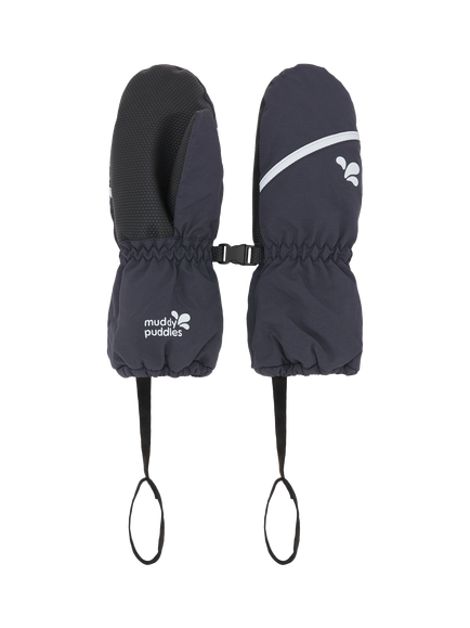 Muddy Puddles Kids' Arctic Ski Mittens, Navy Blue, Navy Blue