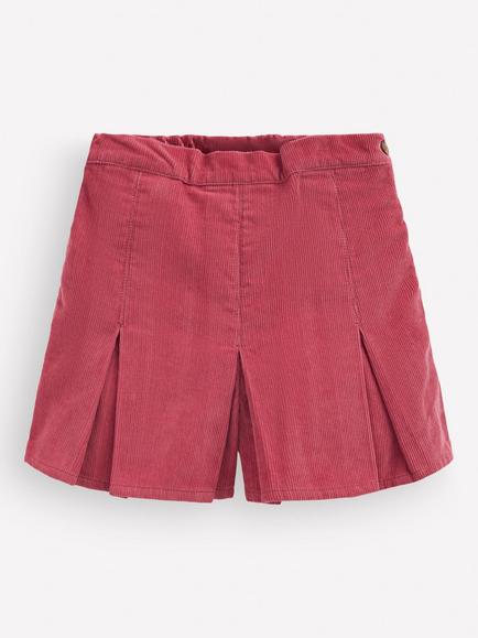 Mini Boden Kids' Pleated Skort, Winter Blush, Winter Blush