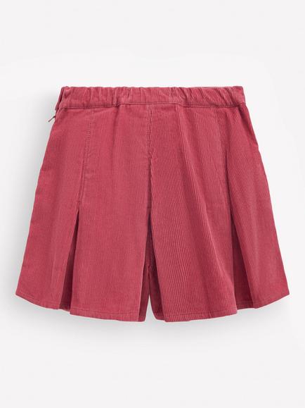 Mini Boden Kids' Pleated Skort, Winter Blush - view 2, Winter Blush
