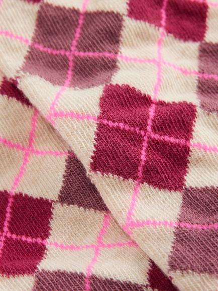Mini Boden Kids' Patterned Tights, Multi - view 2, Multi