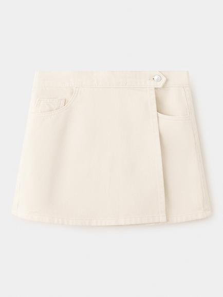 Mango Kids' A-Line Skort, Raw