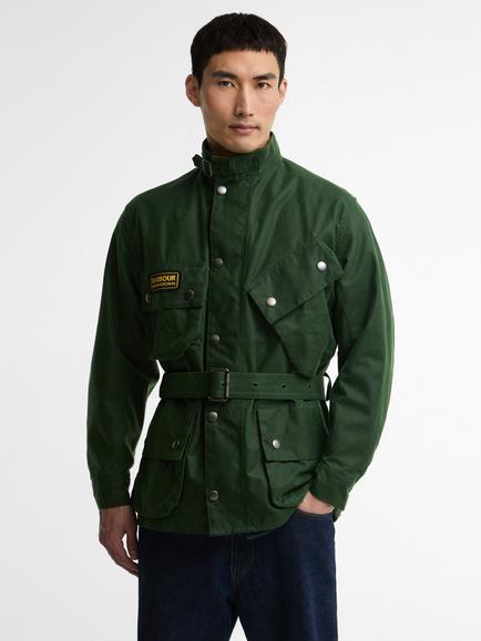 Barbour International Original Wax Jacket, Racing Green