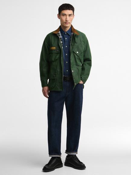 Barbour International Original Wax Jacket - view 2, Racing Green