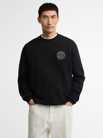 Barbour International 90th Anniversary Graphic Sweatshirt, Black, Black