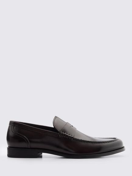 Moss Leather Loafers, Brown