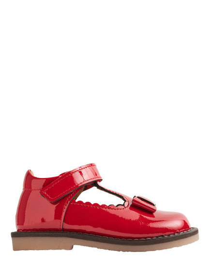 WHEAT Kids' Patent Mary Jane Shoes, Red Cherry, Red Cherry