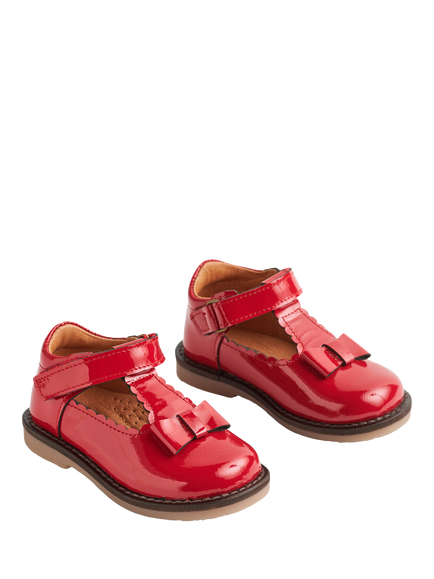 WHEAT Kids' Patent Mary Jane Shoes, Red Cherry - view 2, Red Cherry