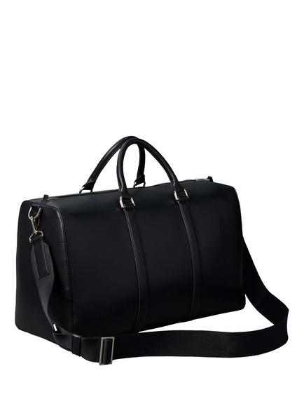 Calvin Klein Micro Pebble Commuter Duffle Bag, Black - view 2, Black