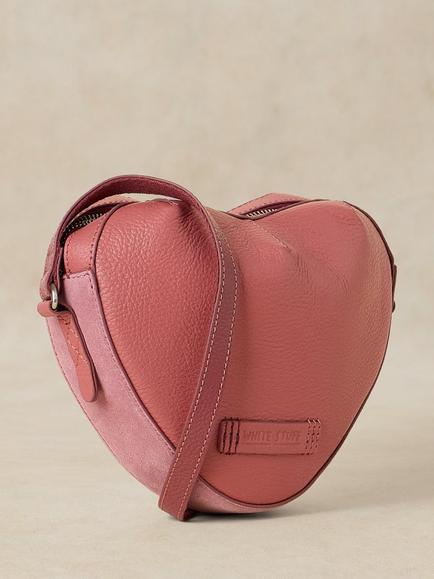 White Stuff Harriet Suede Leather Crossbody Bag, Mid Pink - view 2, Mid Pink