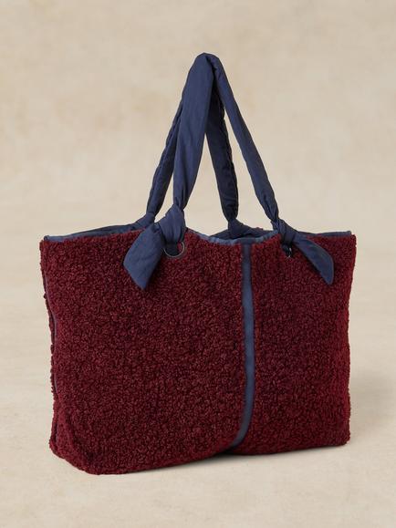 White Stuff Bonnie Reversible Tote Bag, Red Mlt - view 2, Red Mlt