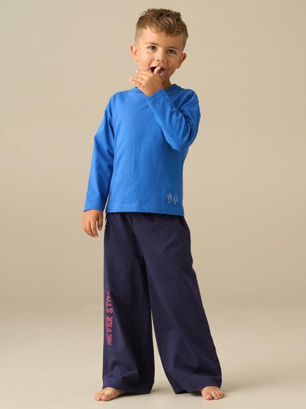 Angel & Rocket Kids' Chase Pyjamas, Blue, Blue