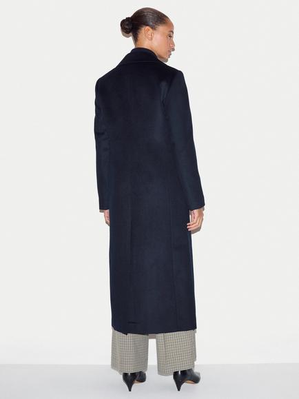 Jigsaw Wool Mix City Coat, Navy - view 2, Navy