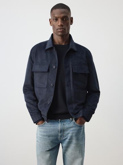 Mango Utility Jacket, Midnight Blue, Midnight Blue