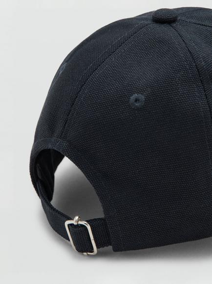 Mango Baseball Cap, Navy - view 2, Navy