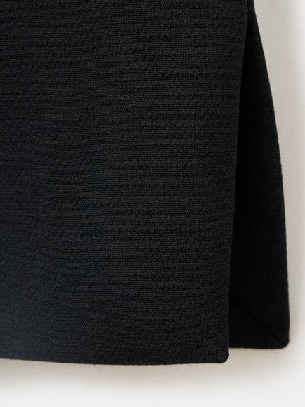 Mango Cropped Mid-Rise Capri Trousers, Black - view 2, Black