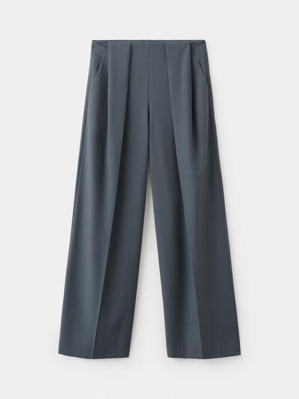Mango High Waist Tailored Longline Trousers, Grey, Grey