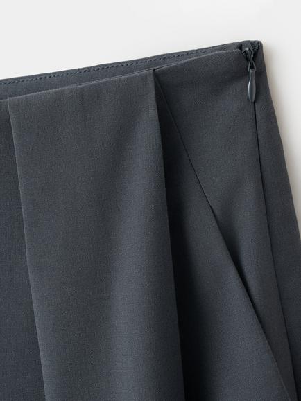 Mango High Waist Tailored Longline Trousers, Grey - view 2, Grey