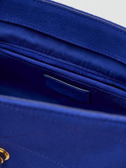 Mango Chain Strap Shoulder Bag - view 2, Electric Blue