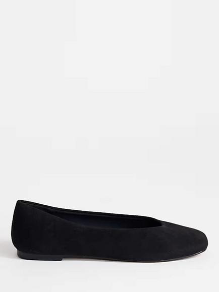 Topshop Duke Ballet Flats, Black, Black