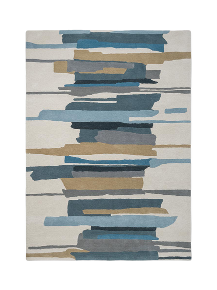 Harlequin Zeal Hand Tufted Rug, Indigo