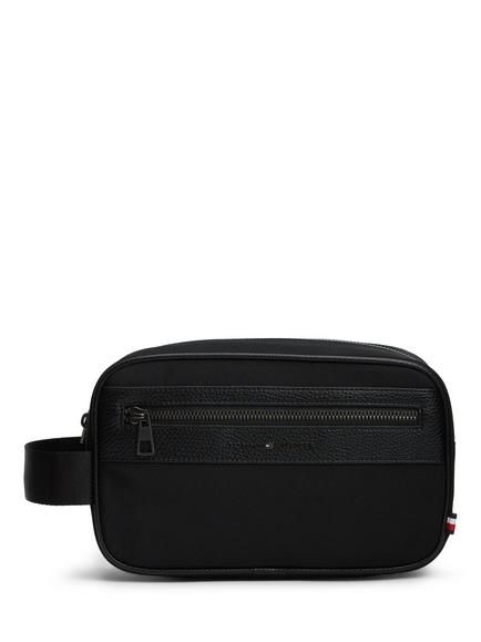 Tommy Hilfiger Repreve Wash Bag, Black, Black