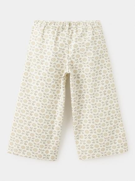 Mango Kids' Pantalon Wide Leg Culotte Trousers, Raw - view 2, Raw