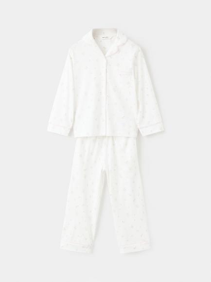 Mango Kids' Lightweight Pyjama Set, Off White, Off White