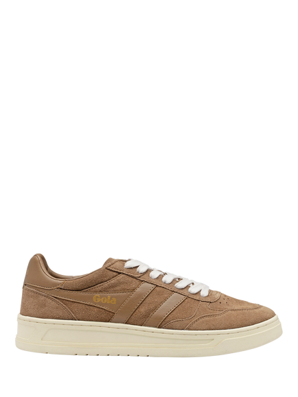 Gola Classics Union Suede Lace Up Trainers, Tobacco, Tobacco