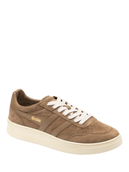 Gola Classics Union Suede Lace Up Trainers, Tobacco - view 2, Tobacco