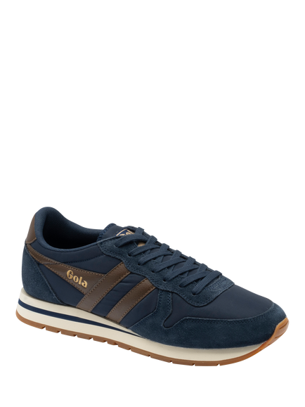 Gola Classics Men's Daytona Chute Trainers, Navy/Otter - view 2, Navy/Otter