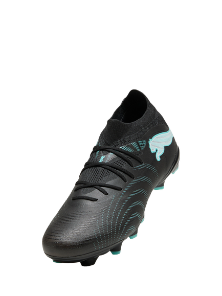 PUMA Men's Future 9 Match FG/AG Football Boots, Black/Mint/White - view 2, Black/Mint/White