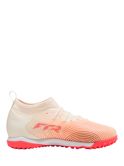 PUMA Kids' Future 9 Match Football Boots, White/Red/Black, White/Red/Black