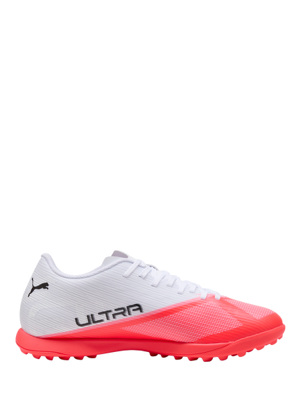 PUMA Men's Ultra 7 Play TT Football Boots, Red/Black/White, Red/Black/White
