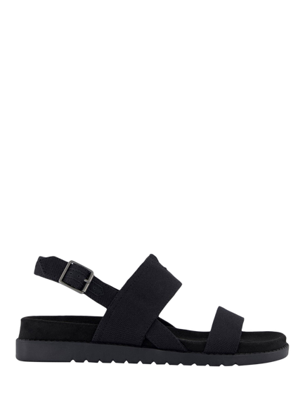 TOMS Marin Strappy Slingback Sandals, Black, Black