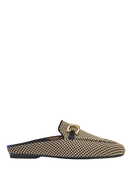 Rothy's The Double Bit Loafer Mules, Classic Micro Check, Classic Micro Check