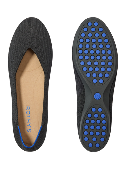 Rothy's The Daily Flat Loafers, Black - view 2, Black
