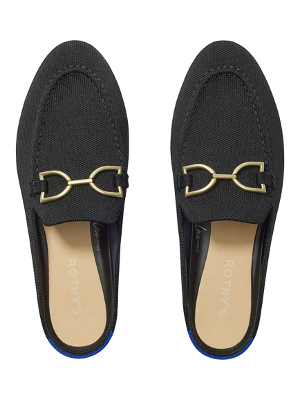 Rothy's The Double Bit Loafer Mules, Black - view 2, Black