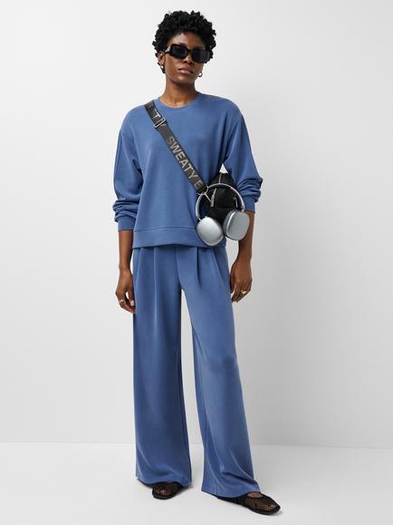Sweaty Betty Sweatshirt, Prussian Blue - view 2, Prussian Blue
