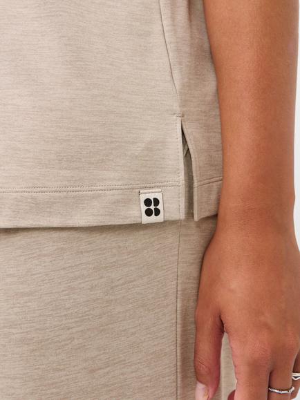 Sweaty Betty Performance Yoga Vest, Taupe Beige - view 2, Taupe Beige