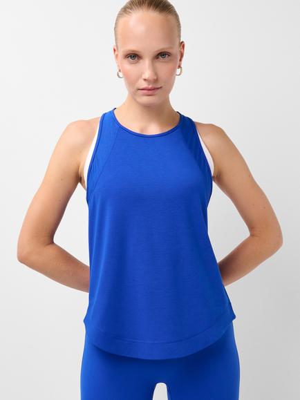 Sweaty Betty Running Vest, Prussian Blue, Prussianblue