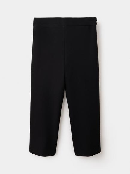 Mango High Waisted Tailored Trousers, Black - view 2, Black