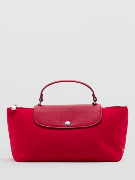 Mango Top Handle Tote Bag, Red