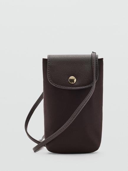 Mango Mobile Phone Bag, Chocolate, Chocolate